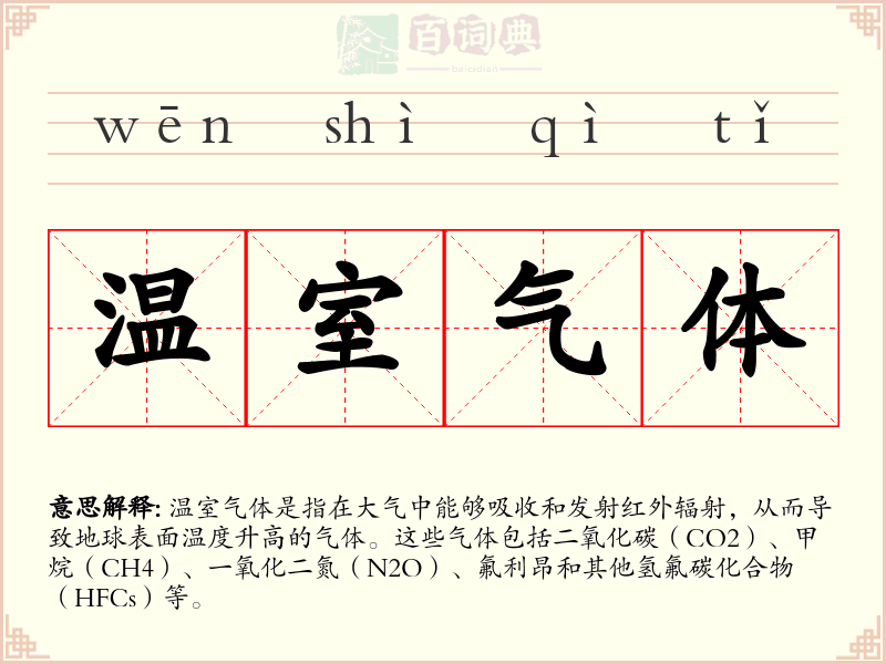 温室气体