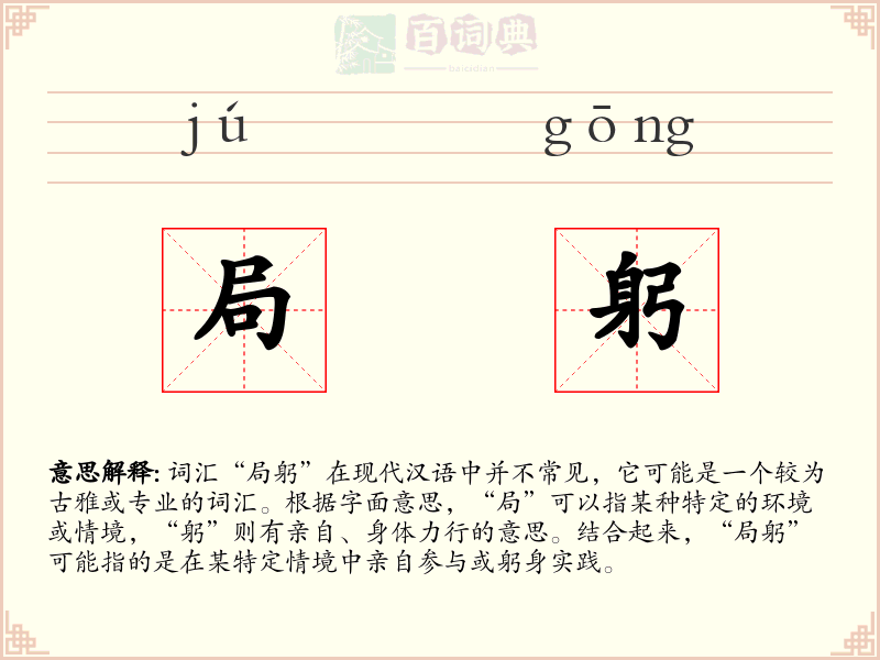 局躬