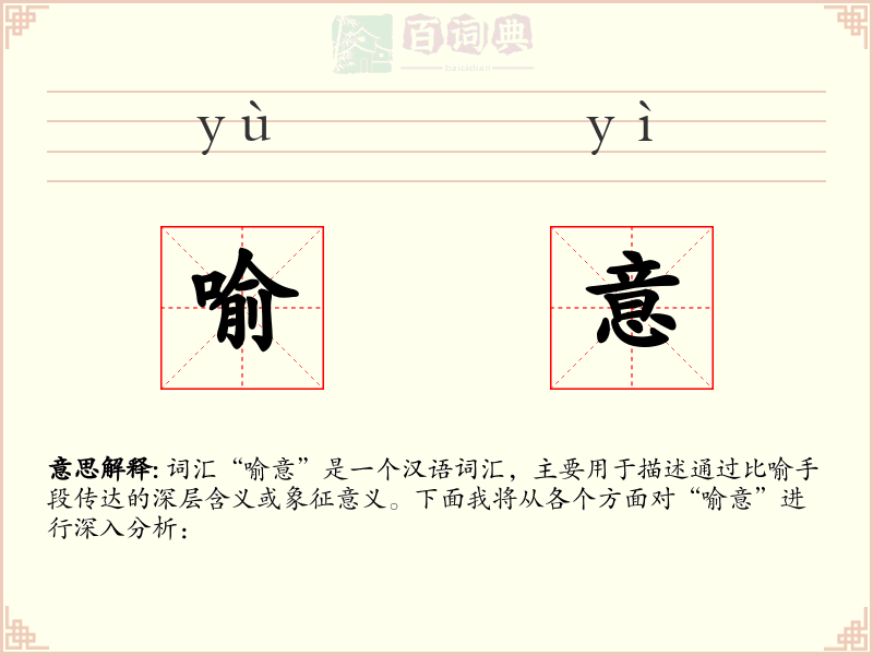 喻意