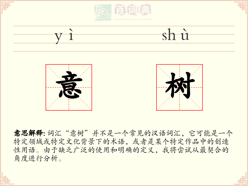 意树