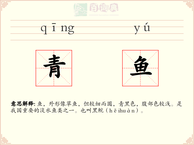 青鱼