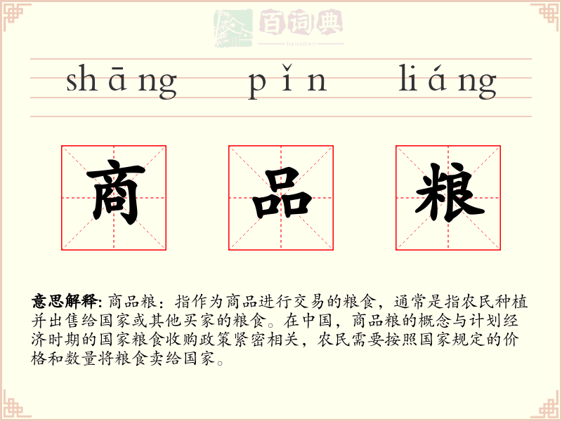 商品粮