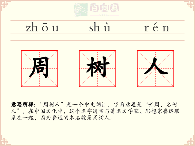 周树人