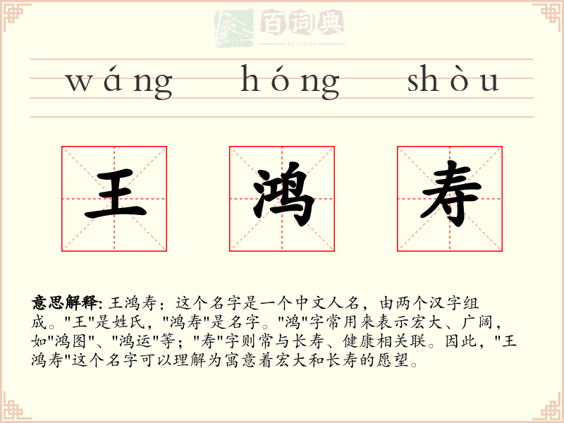 王鸿寿