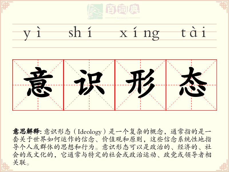 意识形态