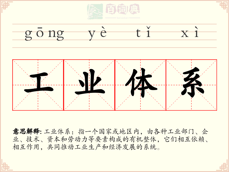 工业体系