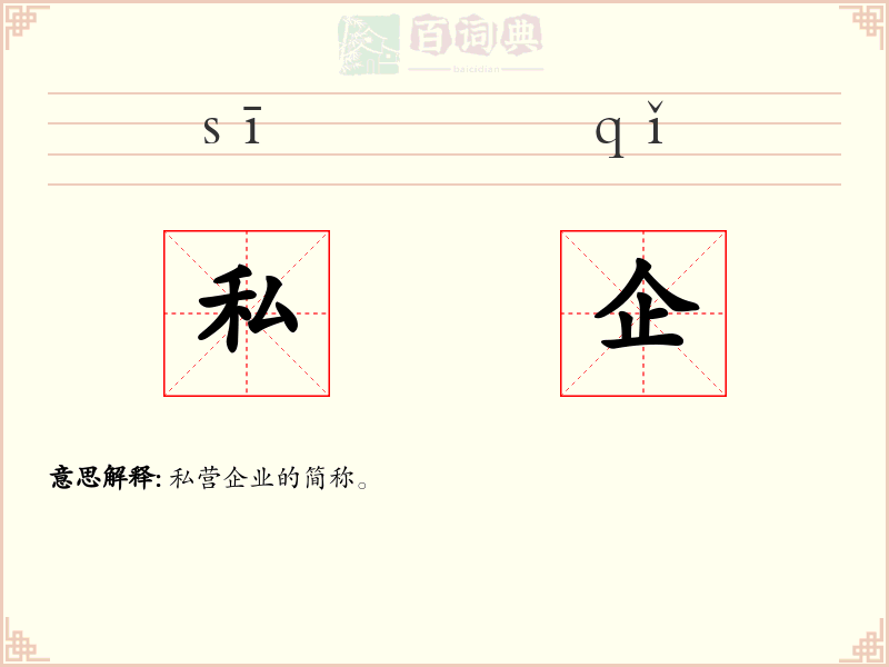 私企