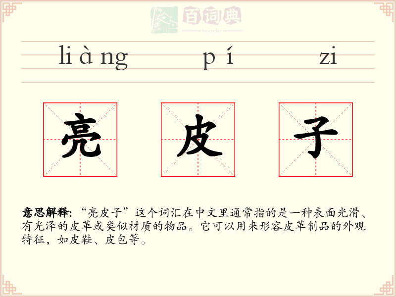 亮皮子