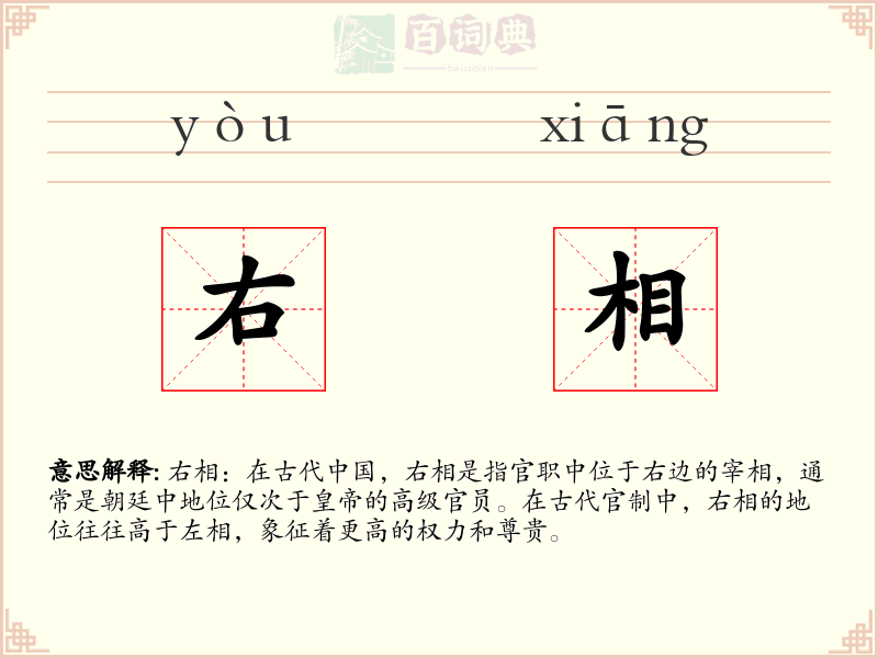 右相