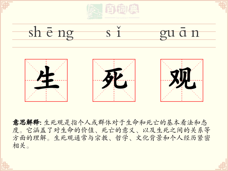 生死观