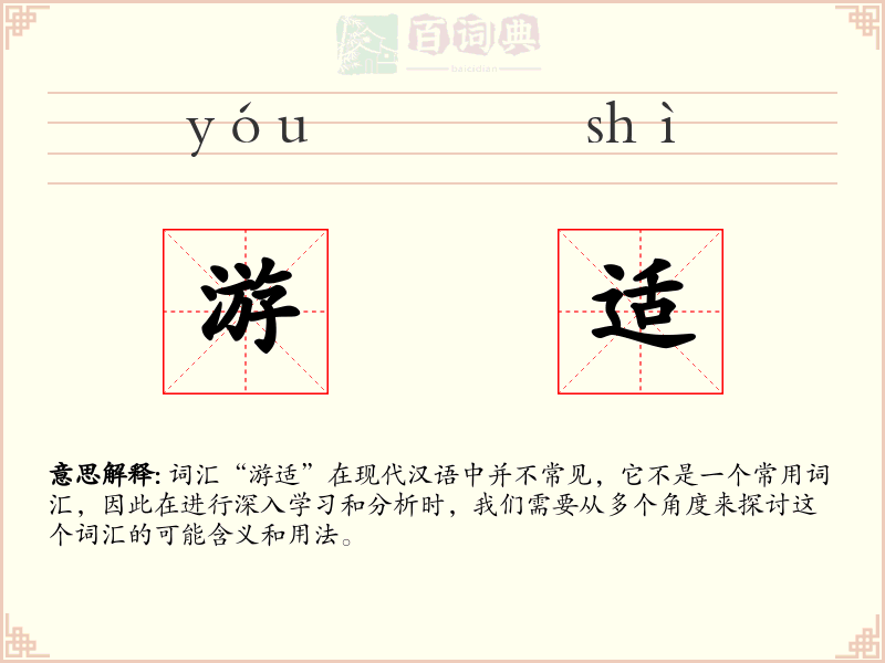 游适