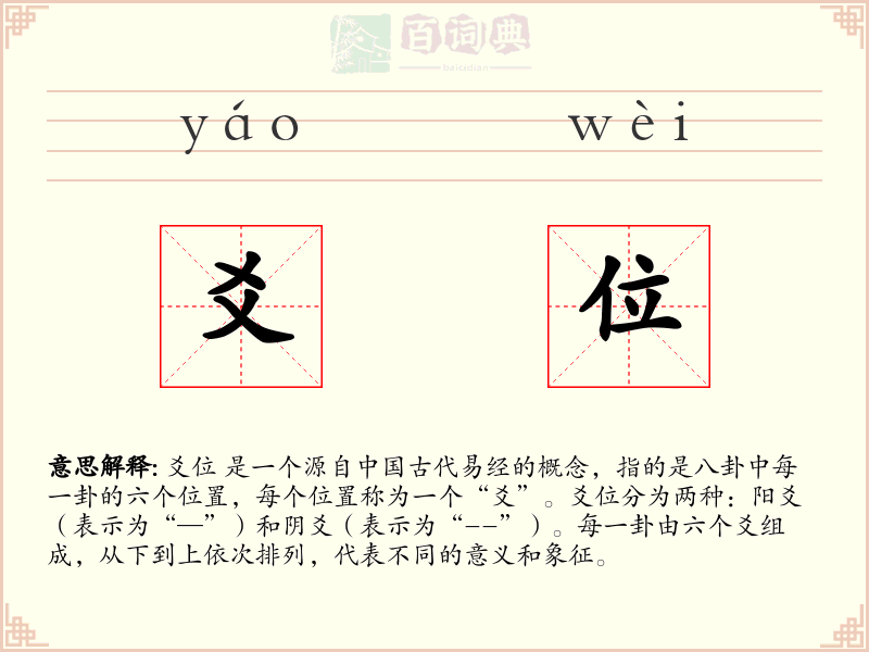 爻位