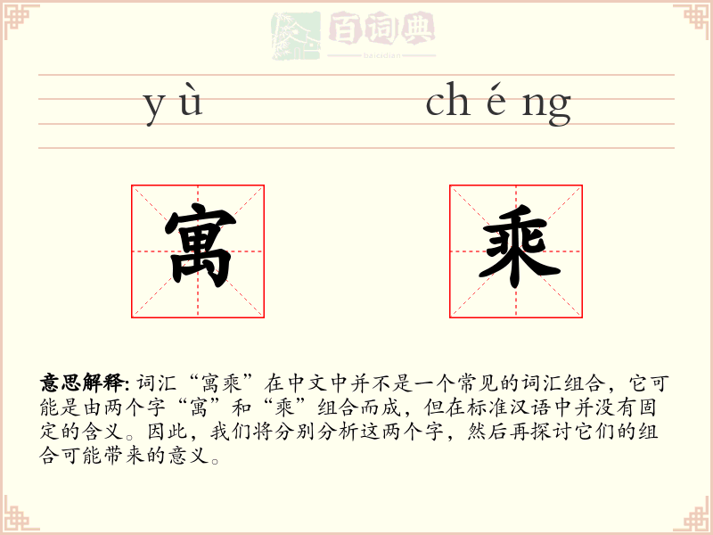 寓乘