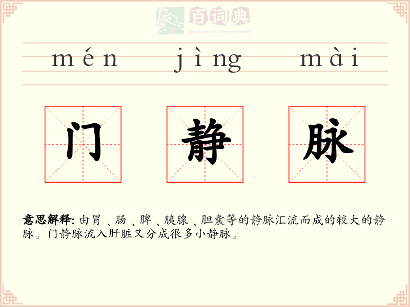 门静脉