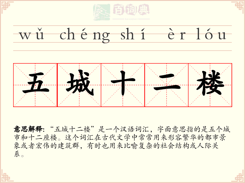 五城十二楼