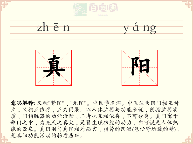 真阳