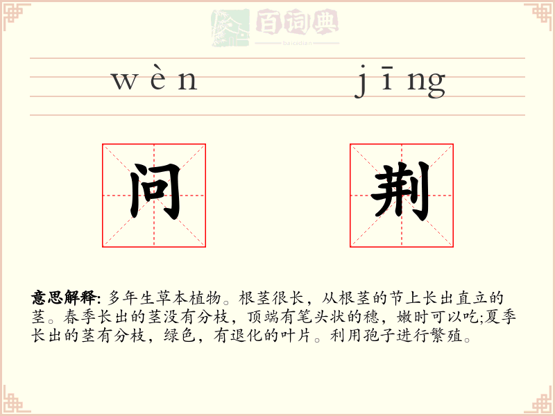 问荆