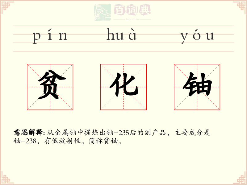 贫化铀