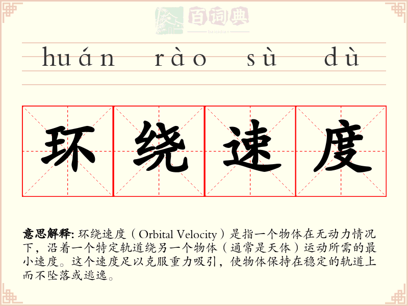 环绕速度