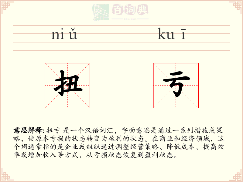 扭亏