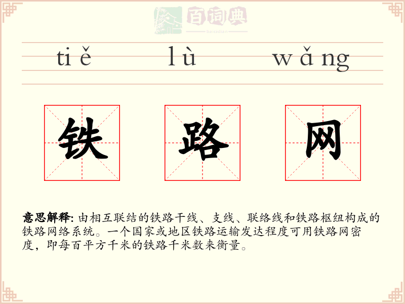 铁路网