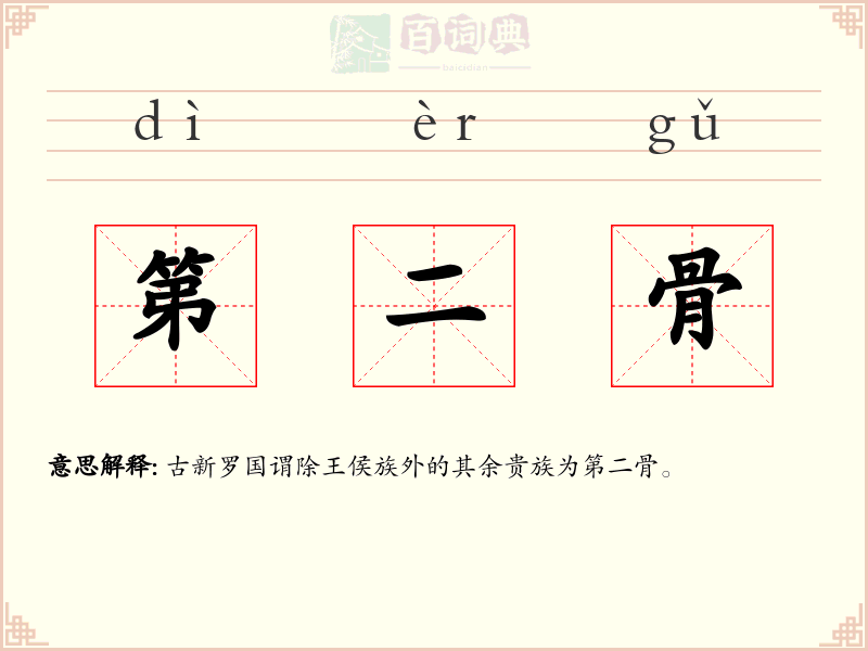 第二骨