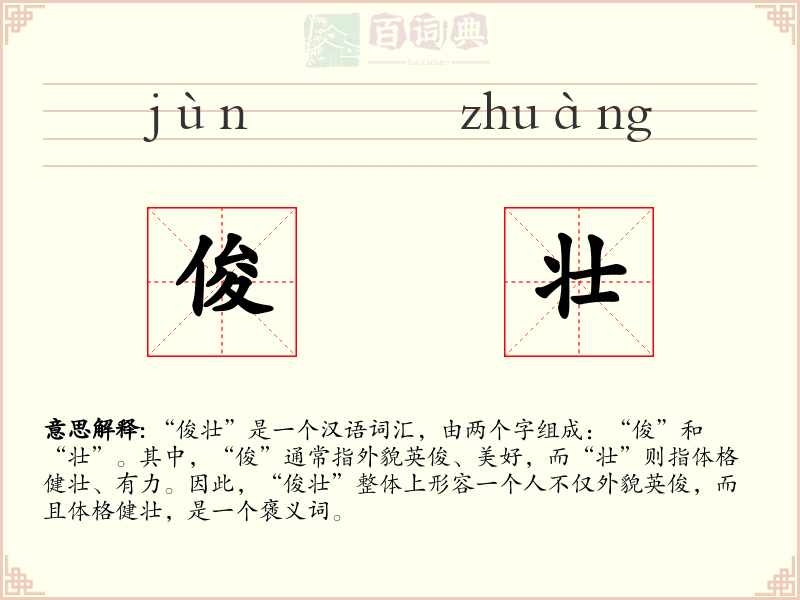 俊壮