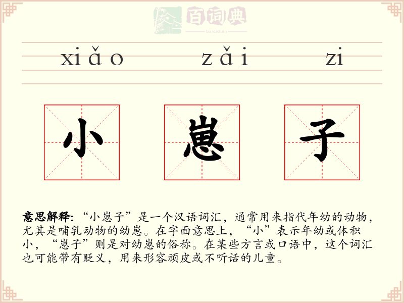 小崽子
