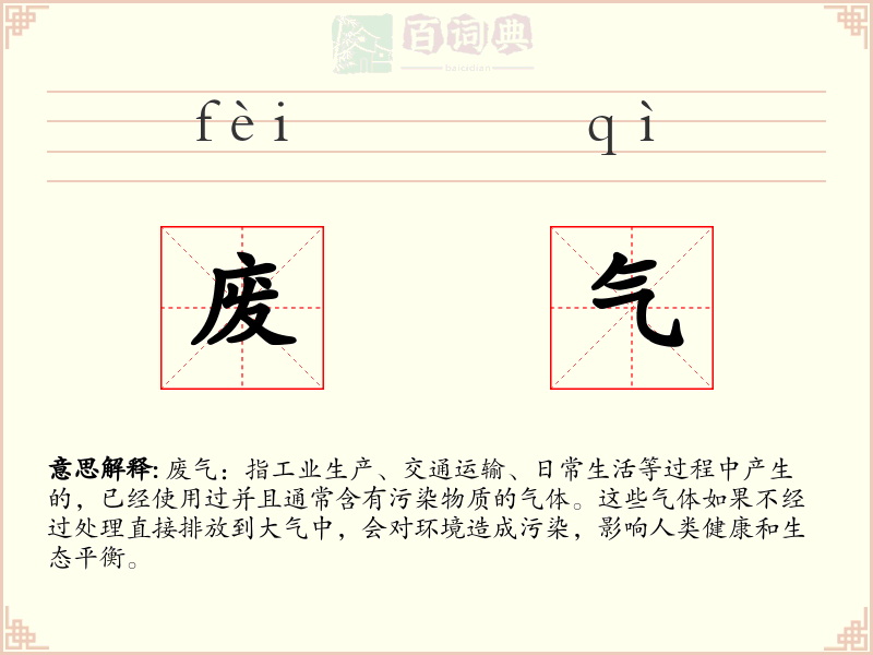 废气