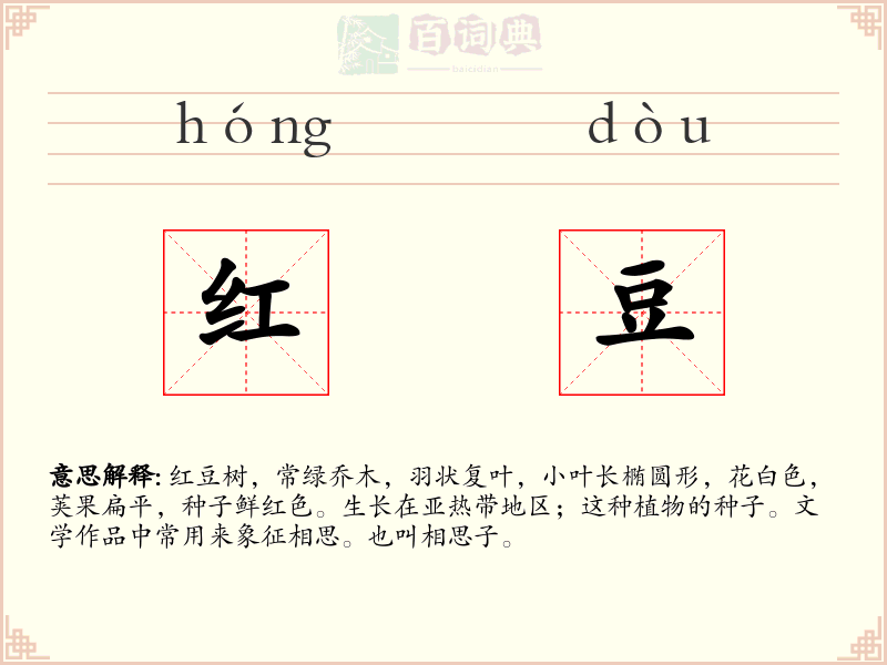 红豆