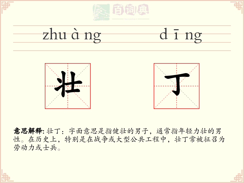 壮丁