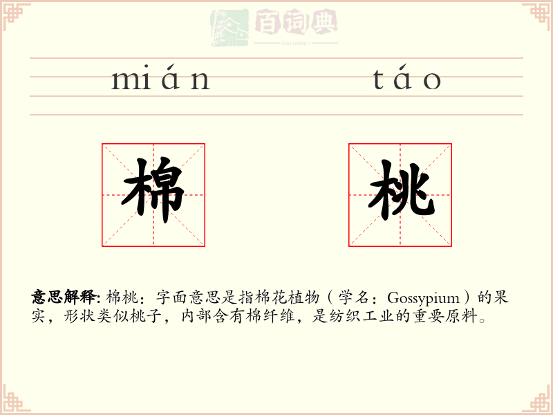 棉桃