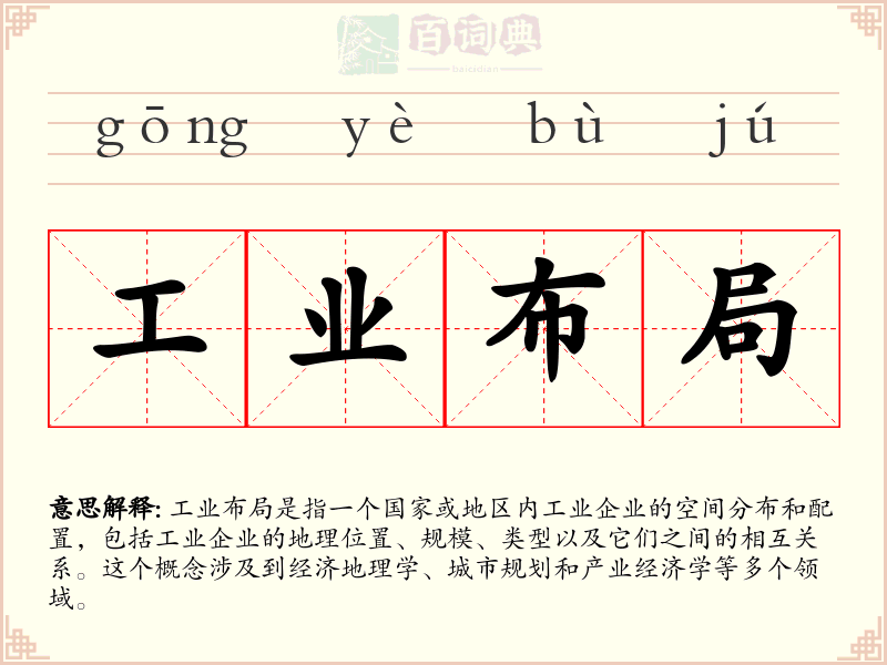 工业布局