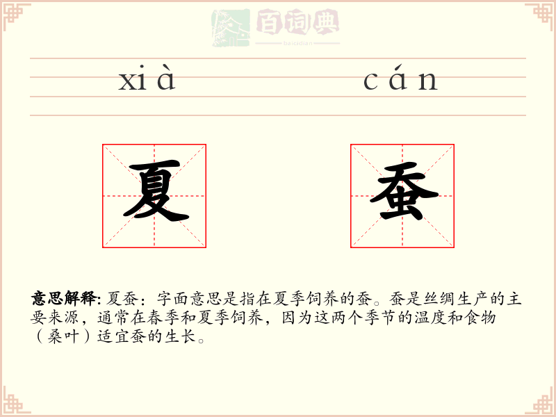 夏蚕