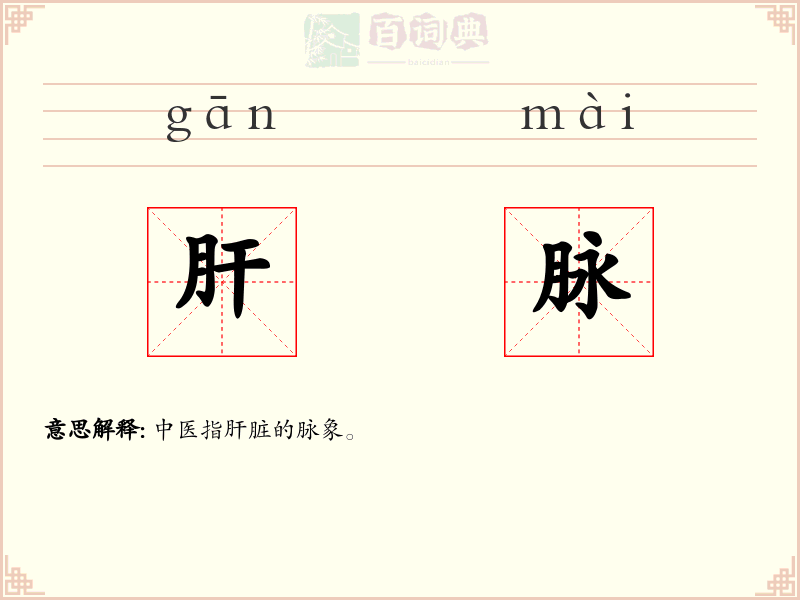 肝脉
