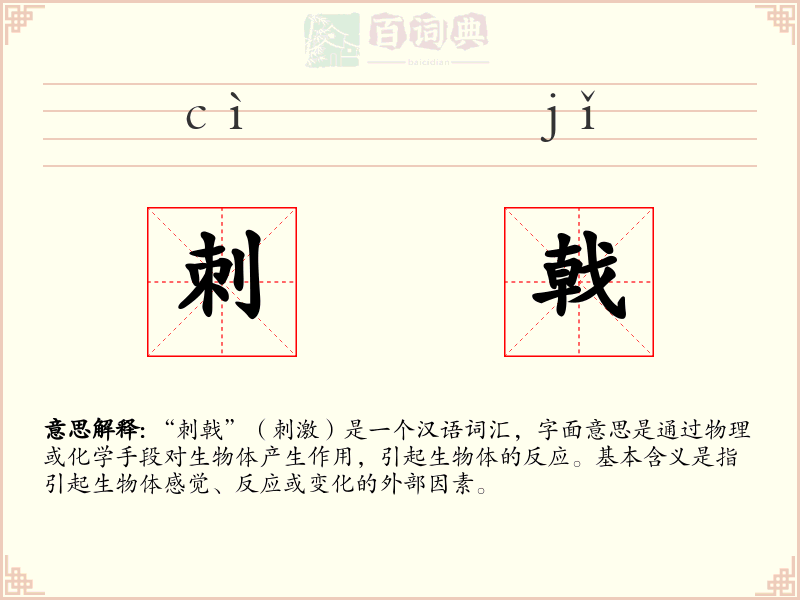 刺戟