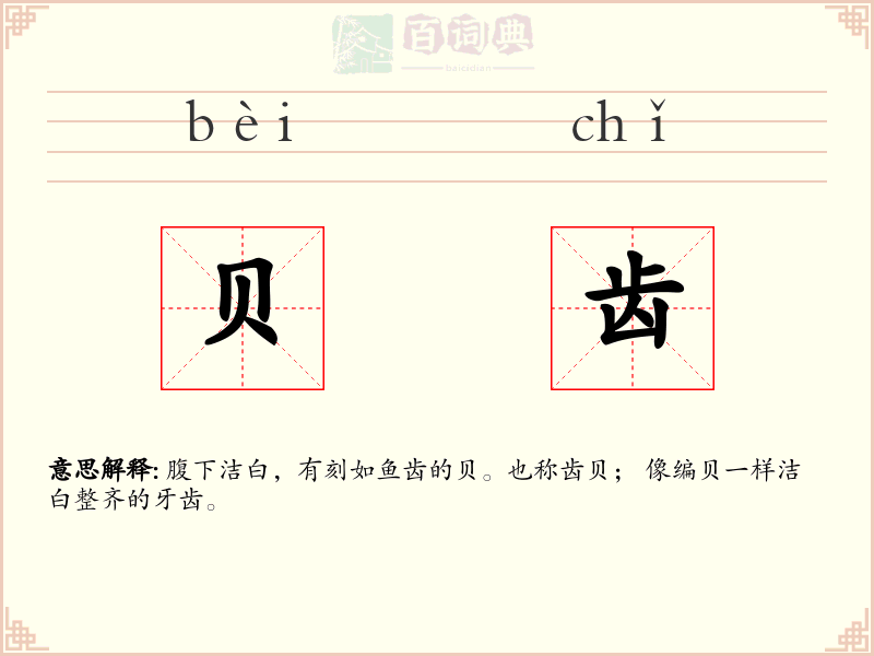 贝齿