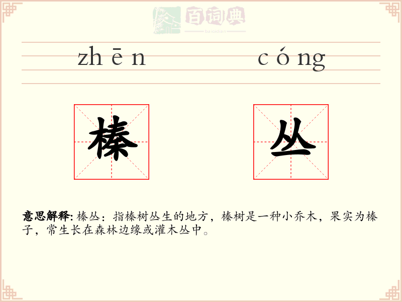 榛丛