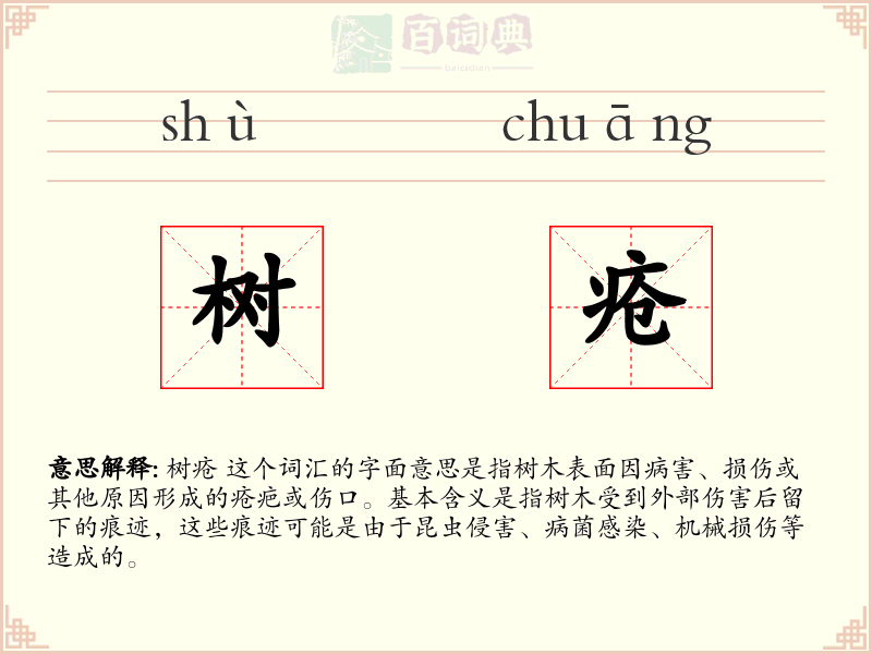 树疮