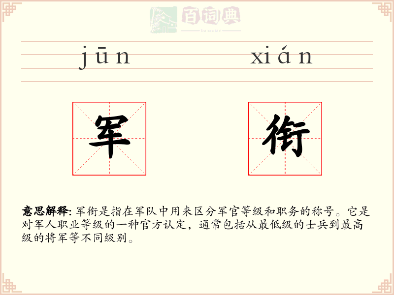 军衔
