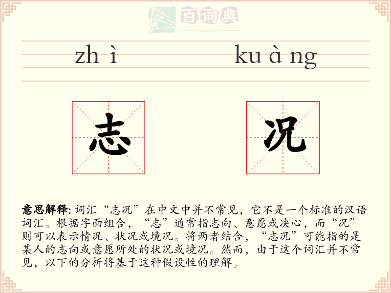 志况