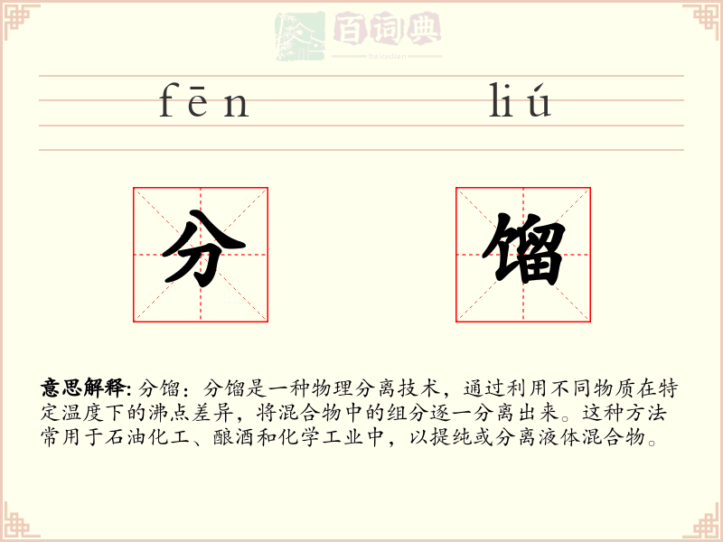 分馏