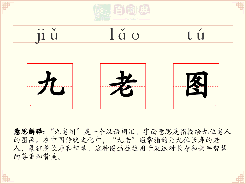 九老图