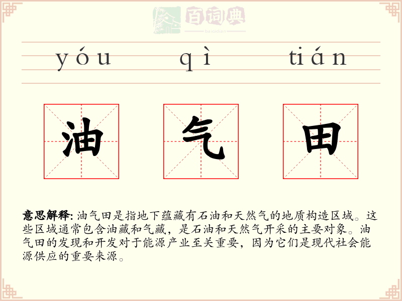 油气田