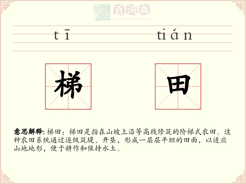 梯田