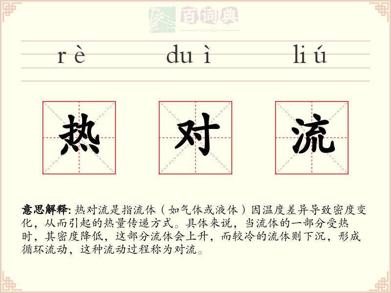 热对流