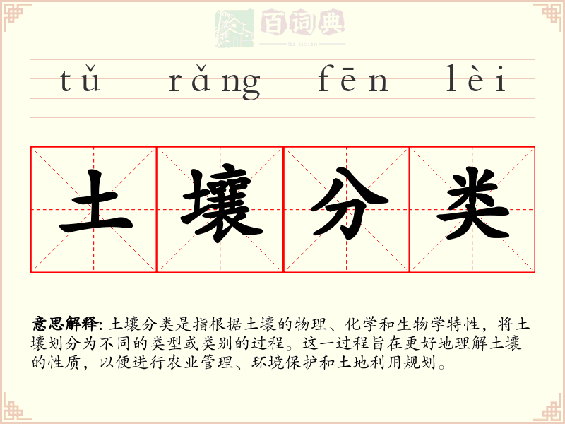土壤分类