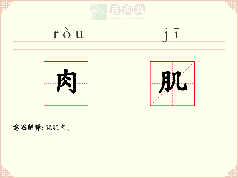 肉肌