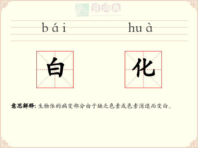白化