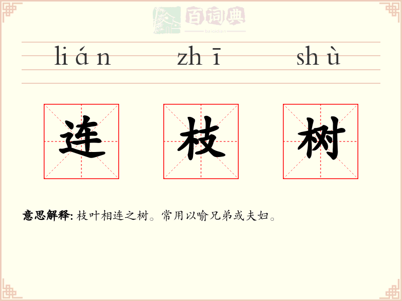 连枝树